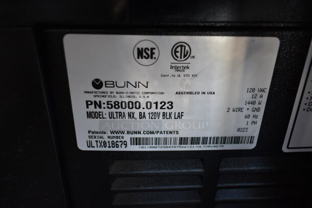 BRAND NEW SCRATCH AND DENT! 2023 Bunn ULTRA NX Stainless Steel Commercial Countertop 2 Hopper Slushie Machine. 120 Volts, 1 Phase. Tested and Working! - Image 8 of 8