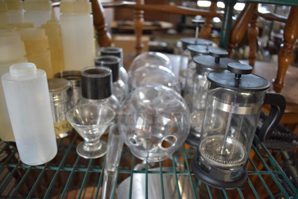 ALL ONE MONEY! Tier Lot of Various Items Including Condiment Bottles and French Presses - Image 3 of 5