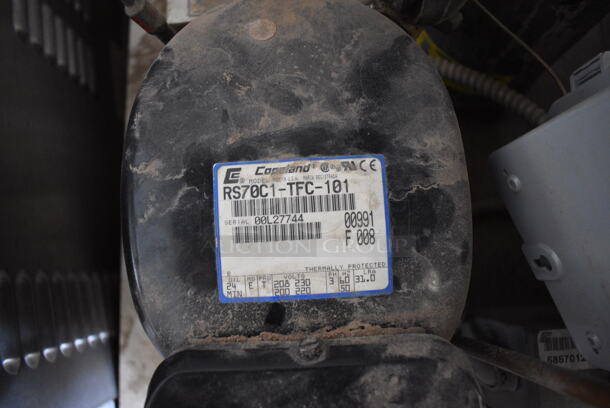 Copeland Model RS70C1-TFC-101 Commercial Compressor. 208/230 Volts, 3 Phase. 24x20x30 - Image 3 of 5