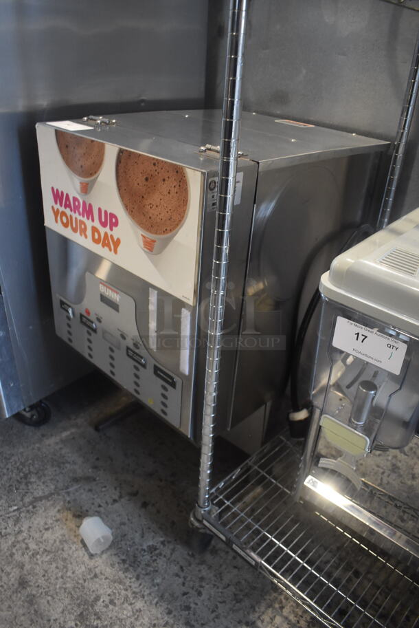 Bunn IMIX-5 Commercial Stainless Steel Electric Countertop Hot Beverage Drink Station. 120/208-240V.  - Image 3 of 6