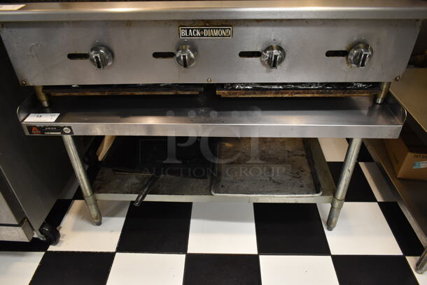 Stainless Steel Commercial Equipment Stand w/ Under Shelf. (kitchen) - Image 1 of 5