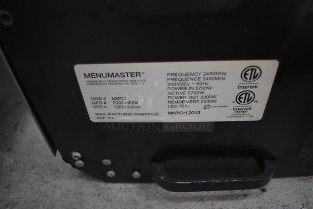 Menumaster Model MXP22 Stainless Steel Commercial Electric Powered Rapid Cook Oven. 208/230 Volts, 1 Phase. 25x26x21 - Image 5 of 6