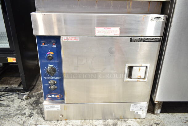 2 Stellar Altair Stainless Steel Commercial Electric Powered Single Deck Steam Cabinet. 480 Volts, 3 Phase. 2 Times Your Bid!  - Image 3 of 9