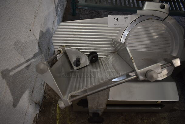 Univex 8512 Stainless Steel Commercial Countertop Automatic Meat Slicer w/ Blade Sharpener. 115 Volts, 1 Phase. Tested and Working! - Image 3 of 8