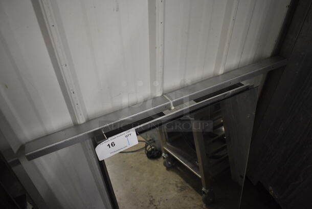 Mirror w/ Wall Mount Bracket. 36x5x20 - Image 2 of 4