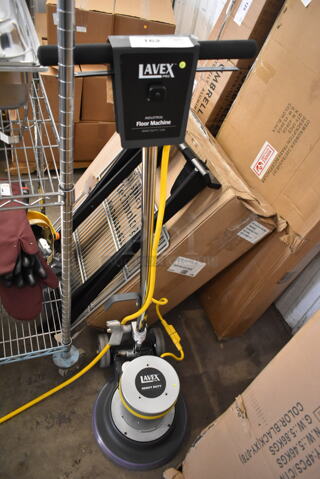 BRAND NEW SCRATCH AND DENT! Lavex DP-1334 Metal Commercial Floor Cleaner. 120 Volts, 1 Phase. Tested and Working!