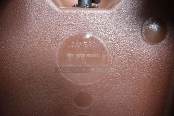 2 BRAND NEW IN BOX! Cambro Model 1000LCD Brown Poly Insulated Beverage Holder Dispensers. 16x21x25. 2 Times Your Bid! - Image 7 of 9