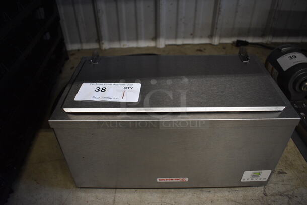 Server DI-2 Stainless Steel Commercial Countertop Cone Dip Warmer. 120 Volts, 1 Phase. 15x9.5x8. Tested and Working! - Image 1 of 6