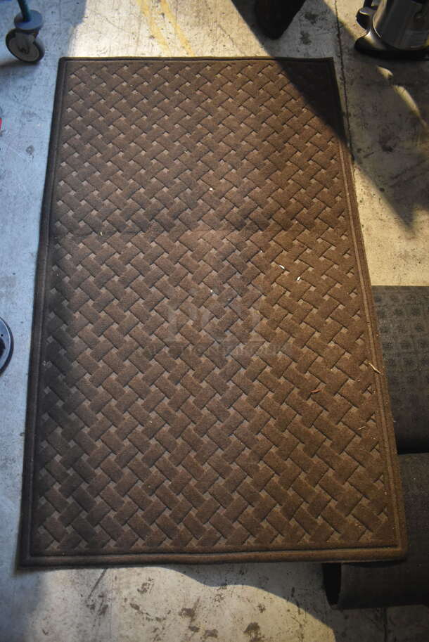 Brown Floor Mat. 36x60