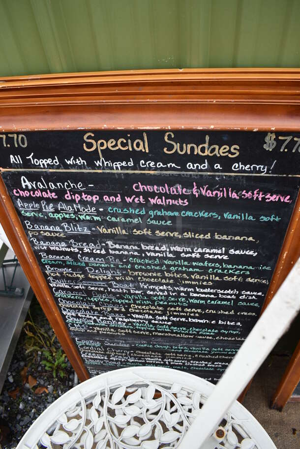 3 Blackboard Signs. 24x3x50. 3 Times Your Bid! - Image 4 of 5