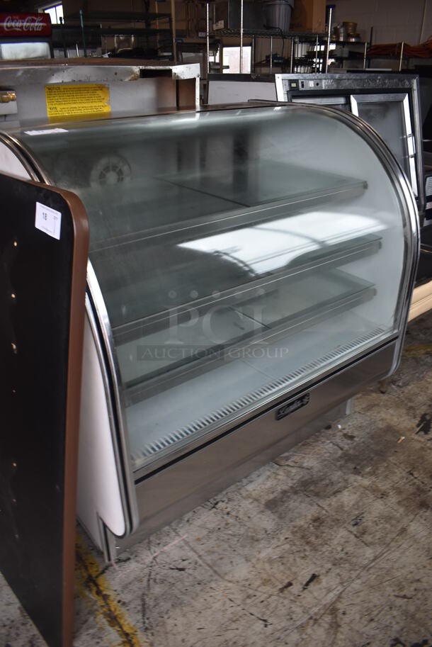 2020 Leader CVK48 S/C Metal Commercial Deli Display Case Merchandiser. 115 Volts, 1 Phase. 48x35x50.5. Tested and Working! - Image 2 of 5