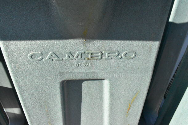 Cambro Green Poly Dish Caddy on Commercial Casters. - Image 3 of 3