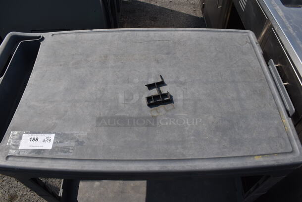 Rubbermaid Poly 2 Tier Cart - Image 2 of 5