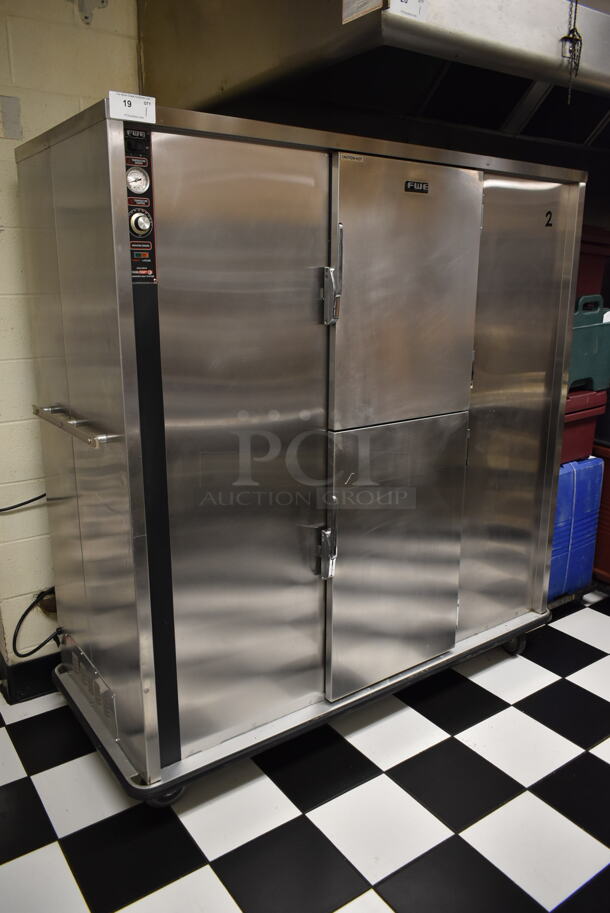 FWE Stainless Steel Commercial Single Door Reach In Warming Holding Cabinet w/ Racks and Thermostatic Controls Tested and Working! (kitchen #2) - Image 1 of 7