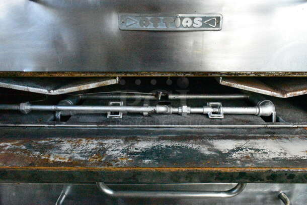 2 Bakers Pride JS 6-18 Stainless STeel Commercial Natural Gas Powered Single Deck Pizza Oven w/ Cooking Stones. 100,000 BTU. 2 Times Your Bid!  - Image 6 of 12