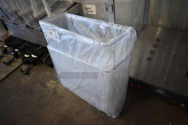 BRAND NEW SCRATCH AND DENT! 2 Crathco Poly Clear Refrigerated Beverage Machine Hoppers. - Image 2 of 4