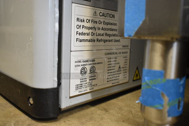 BRAND NEW SCRATCH AND DENT! 2024 Avantco 194MCH530A Stainless Steel Modular Half Cube Ice Machine - 500 lb. 115 Volts, 1 Phase. - Image 3 of 6