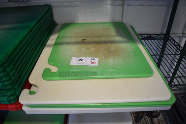 6 Various Cutting Boards. Includes 18x24x0.5. 6 Times Your Bid!