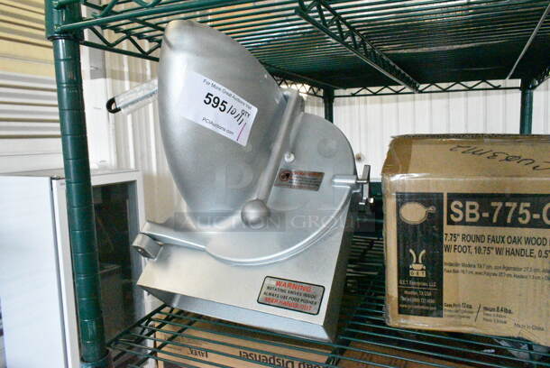 BRAND NEW SCRATCH AND DENT! Metal Commercial Pelican Head Mixer Attachment w/ Blade Frame. No Blade.  - Image 2 of 9