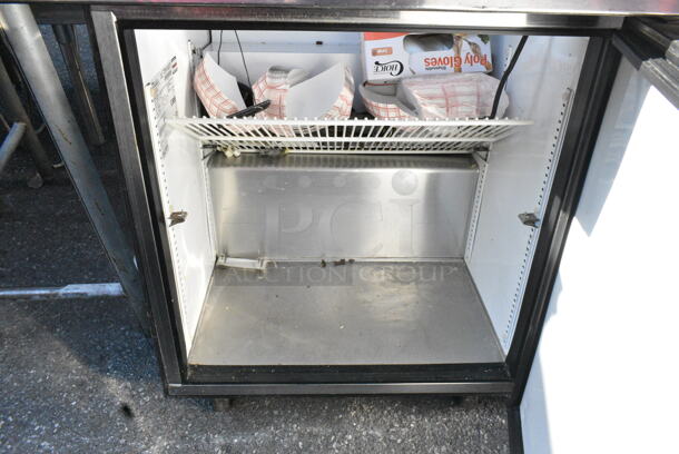 True TSSU-27-12M-B Stainless Steel Commercial Prep Table. 115 Volts, 1 Phase.  - Image 5 of 6