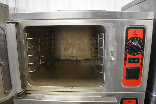 Vulcan C24GA10 Stainless Steel Commercial Floor Style Natural Gas Powered Double Deck Steam Cabinet. 125,000 BTU. 24x36x74. Tested and Working! - Image 5 of 8