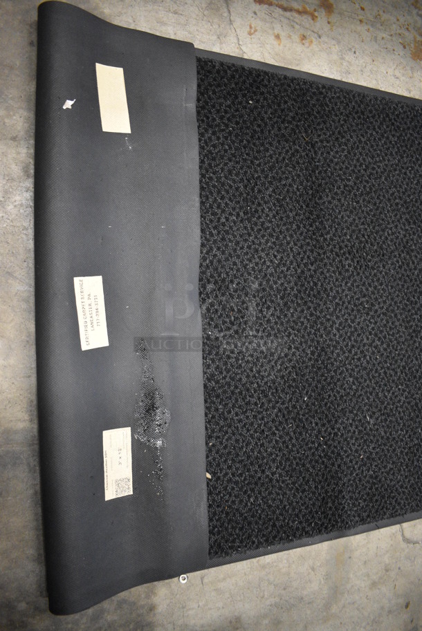 Black Floor Rug. 34.5x144 - Image 5 of 5