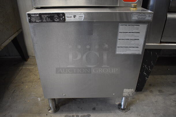 Vulcan C24GA10 Stainless Steel Commercial Floor Style Natural Gas Powered Double Deck Steam Cabinet. 125,000 BTU. 24x36x74. Tested and Working! - Image 8 of 8