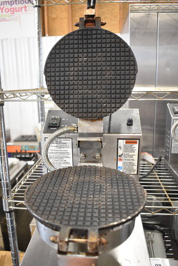 Gold Medal 5020ET Stainless Steel Commercial Countertop Waffle Cone Machine. 120 Volts, 1 Phase. Tested and Working! - Image 4 of 5