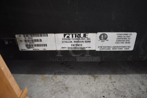 True Model ZTX 850HRC Treadmill. Comes In Two Pieces. 120 Volts, 1 Phase. 33x77x11, 33x28x53 - Image 4 of 4