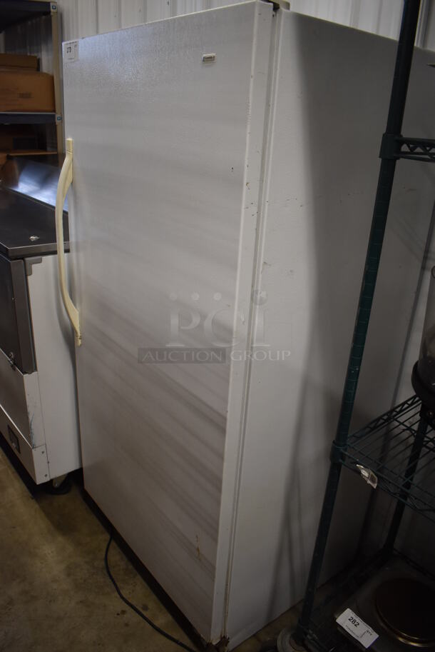 Kenmore Metal Single Door Reach In Freezer. 115 Volts, 1 Phase. 32x30x65. Tested and Working! - Image 2 of 5