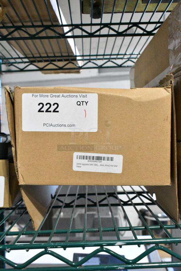 IN ORIGINAL BOX! Sansi C2440-JW-54W Ceramic LED Security Light.  - Image 2 of 3
