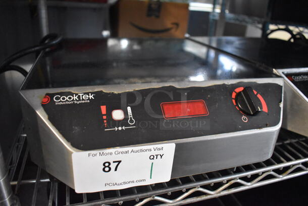 2016 CookTek MC3500 Stainless Steel Commercial Countertop Electric Powered Single Burner Induction Range. 208-240 Volts, 1 Phase. 14x17x5 - Image 2 of 5