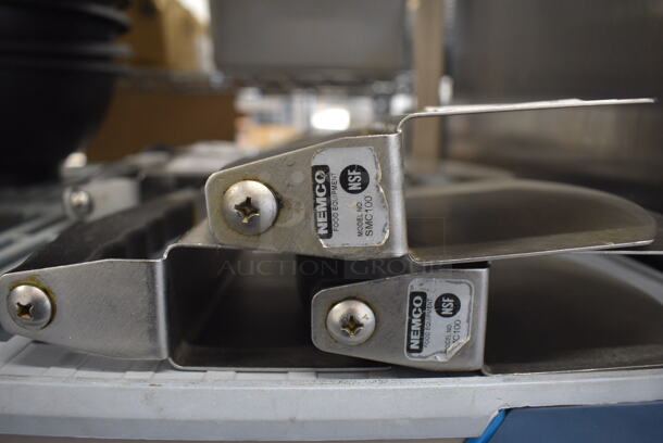 3 Nemco Model SMC100 Stainless Steel Rocking Salad Cutter Tosser. 6.5x1.5x6.5. 3 Times Your Bid! - Image 3 of 4