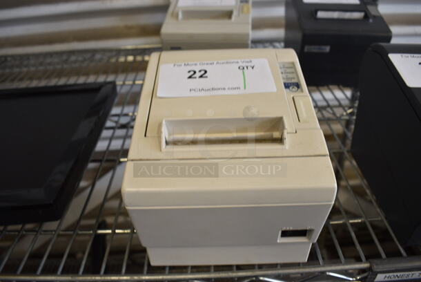 Epson Model M129C Receipt Printer. 6x8x6