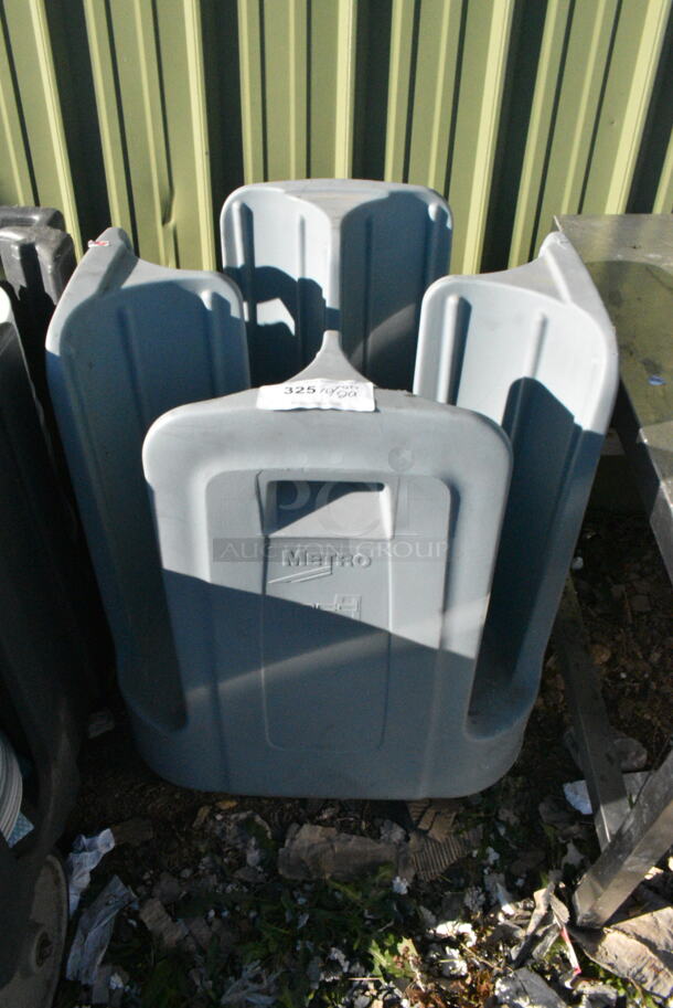 Metro Poly Dish Caddy on Commercial Casters.  - Image 1 of 4