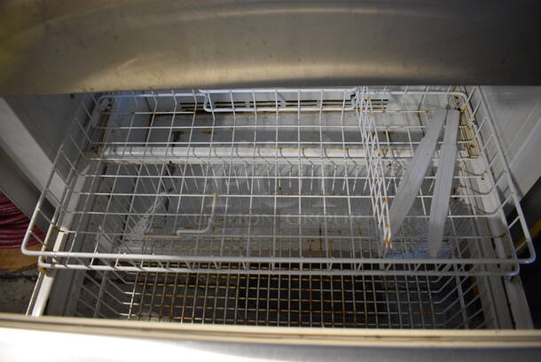 Stainless Steel Cooler Freezer Combo Unit. 36x26x82. Tested and Working! - Image 3 of 8