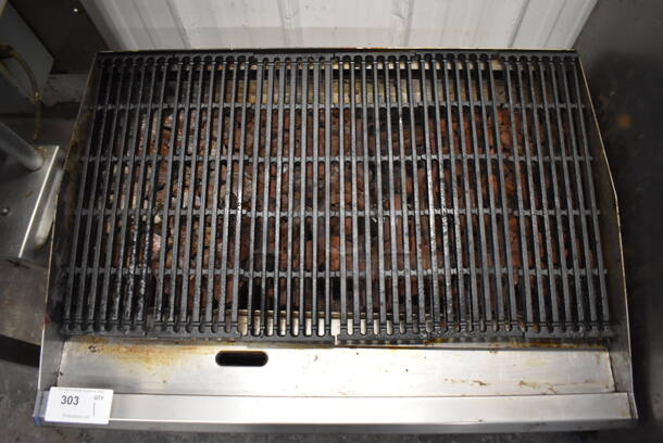 Toastmaster Pro Series Stainless Steel Commercial Countertop Natural Gas Powered Charbroiler Grill. 36x27x16 - Image 4 of 4