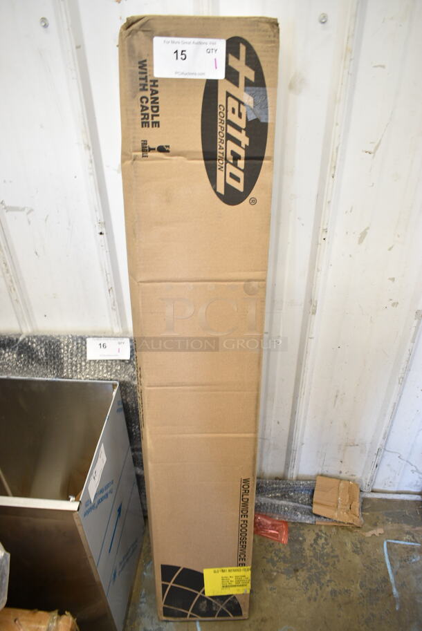 BRAND NEW SCRATCH AND DENT! Hatco GRAH-48 48" Glo-Ray High Wattage Infrared Food Warmer with Infinite Controls, 6" Chains, and S-Hooks.  - Image 2 of 3