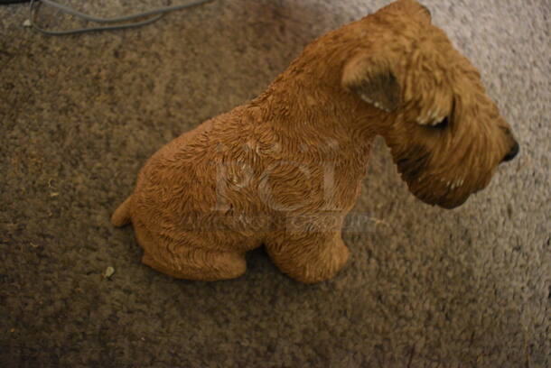 4 Sandicast 429 Soft Coated Wheaten Terrier Sculptures. 4 Times Your Bid! - Image 3 of 5