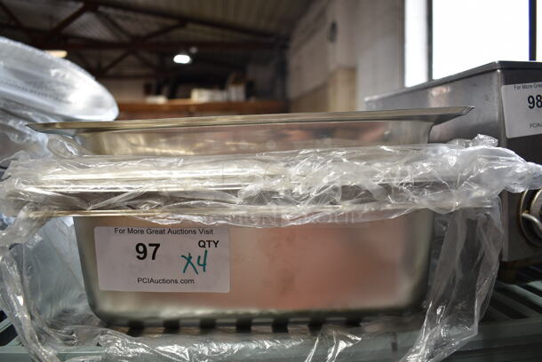 4 BRAND NEW! Items Including Drop In Bins and Chafing Dish Lid. 4 Times Your Bid! - Image 2 of 2