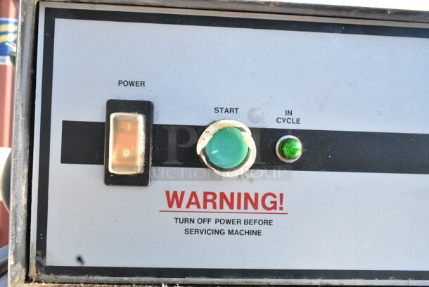 Champion DHBC-M5 Stainless Steel Commercial Corner Pass Through Dishwasher. 208 Volts, 3 Phase.  - Image 5 of 6