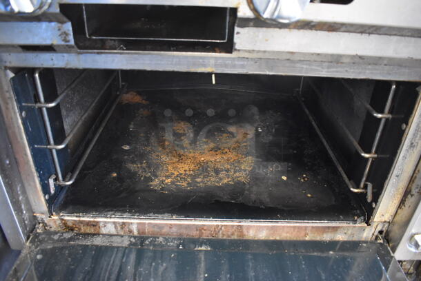 Vulcan Stainless Steel Commercial Natural Gas Powered Flat Top Griddle w/ Oven. 48x38x40 - Image 10 of 11
