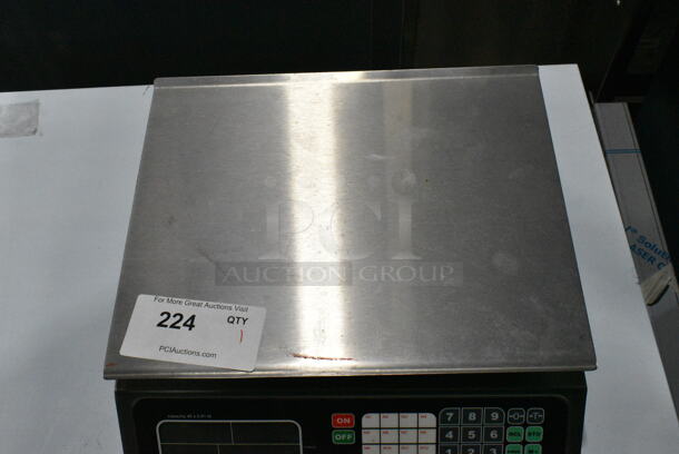 Torrey PC-40LX Metal Countertop Scale. Cannot Test Due To Plug Style - Image 3 of 4