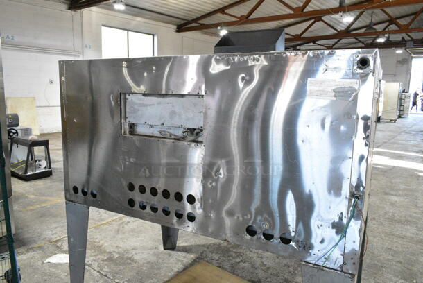 2019 Bakers Pride FC-516 Metal Commercial Natural Gas Powered Il Forno Pizza Oven on Metal Legs. 140,000 BTU.  - Image 8 of 10