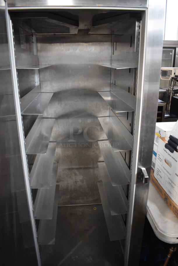 2013 True STR1F-1S Stainless Steel Commercial Single Door Reach In Freezer. 115 Volts, 1 Phase. 28x34x84. Tested and Powers On But Does Not Get Cold - Image 4 of 7
