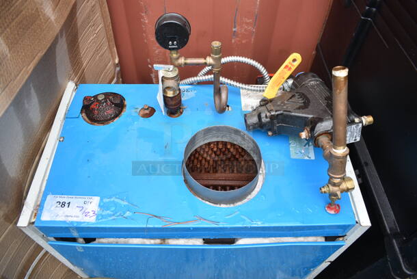 Slant Fin Model TR-30 PZT Metal Oil Fired Cast Iron Boiler. 134,000 BTU.  - Image 2 of 9