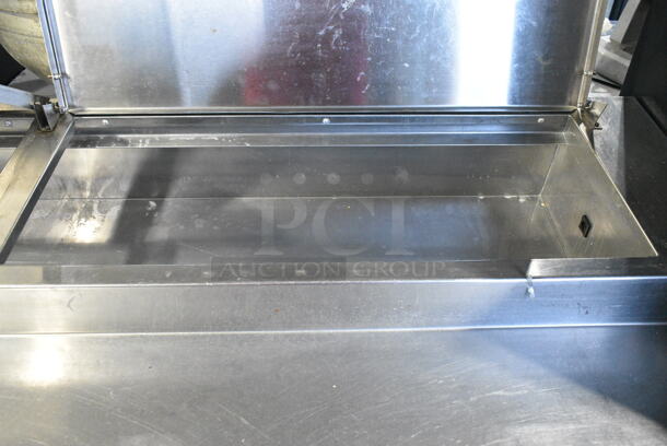 2018 Delfield 18691PTBMP Stainless Steel Commercial Pizza Prep Table Bain Marie. 115 Volts, 1 Phase. Tested and Working! - Image 6 of 11