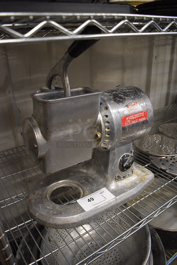 Metal Commercial Countertop Ice Shaver. 110 Volts, 1 Phase. 16x8x18. Tested and Powers On But Parts Do Not Move - Image 5 of 5