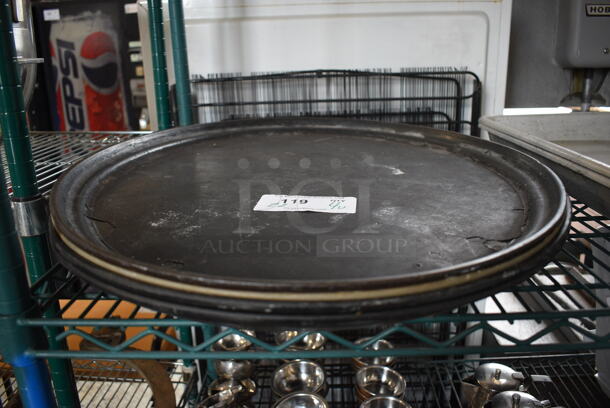 4 Various Oval Serving Trays. Includes 27x22x1. 4 Times Your Bid!  - Image 3 of 3