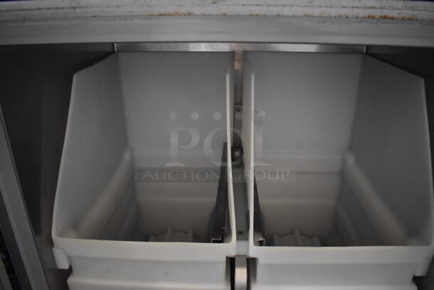 Automated Equipment RAM 280-F Stainless Steel Commercial Floor Style Frozen Fry Dispenser w/ 2 Metal Fry Baskets on Commercial Casters. 115 Volts, 1 Phase. 29x31x75. Tested and Powers On - Image 6 of 8
